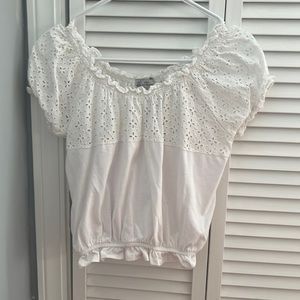 H&M New York size medium white Floral shirt